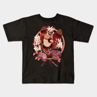 Cocoa Mochi Moth Kids T-Shirt